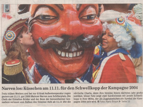 Schwellkopp der Kampagne 2004